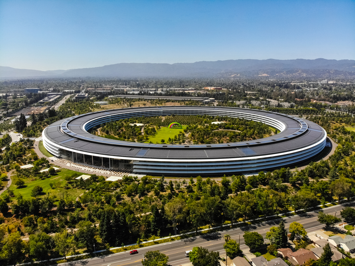 Panoramic Image of Cupertino, CA